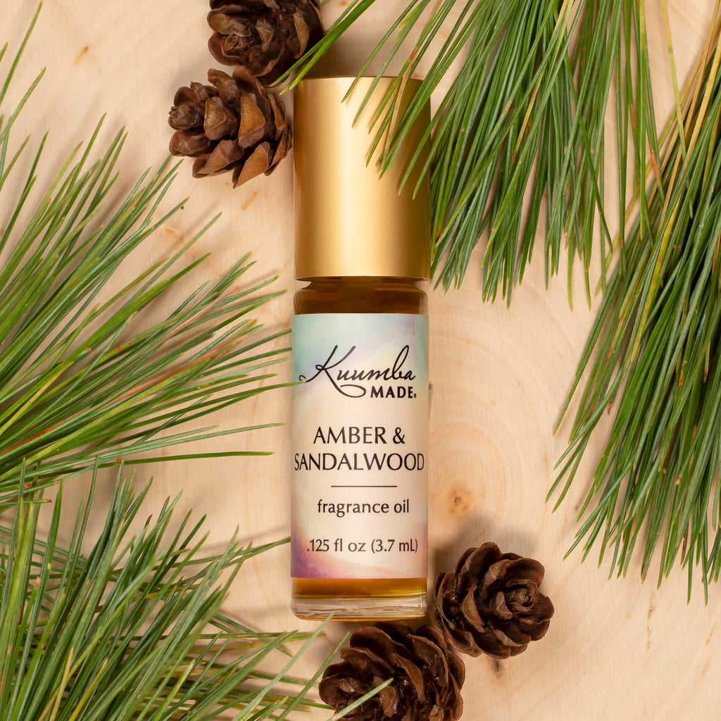 Warm Embrace – Amber & Sandalwood Perfume Roller