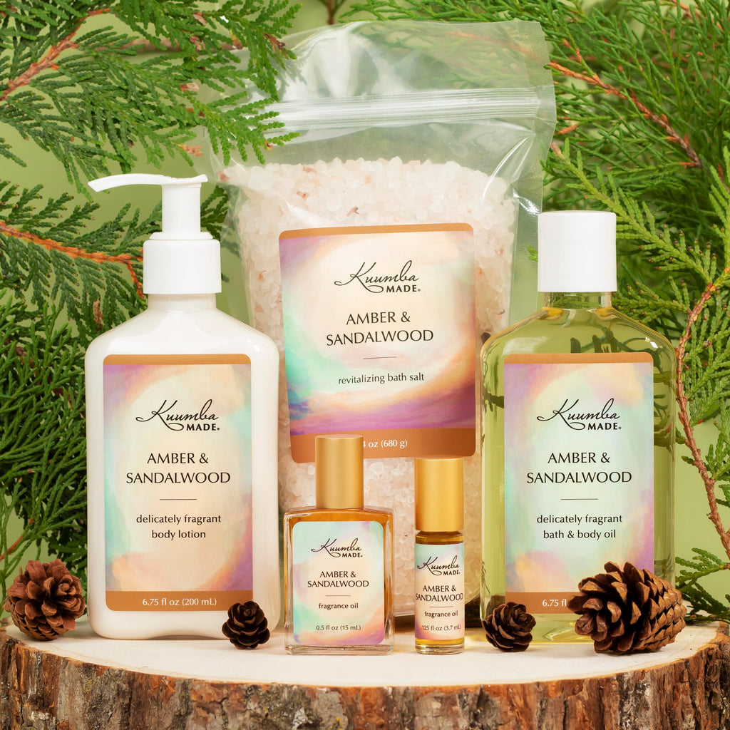 Warm Embrace – Amber & Sandalwood Perfume Roller