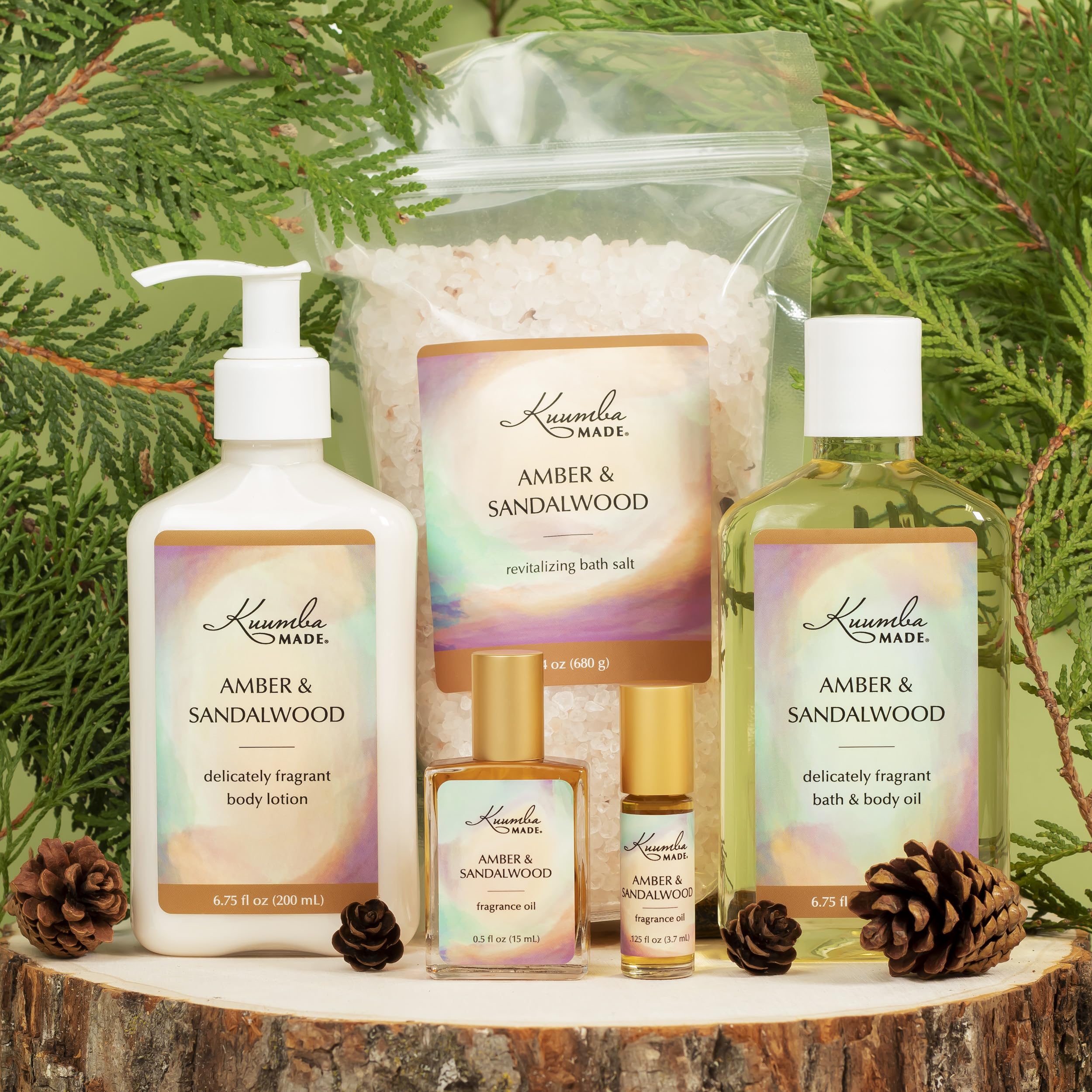 Warm Embrace – Amber & Sandalwood Perfume Roller