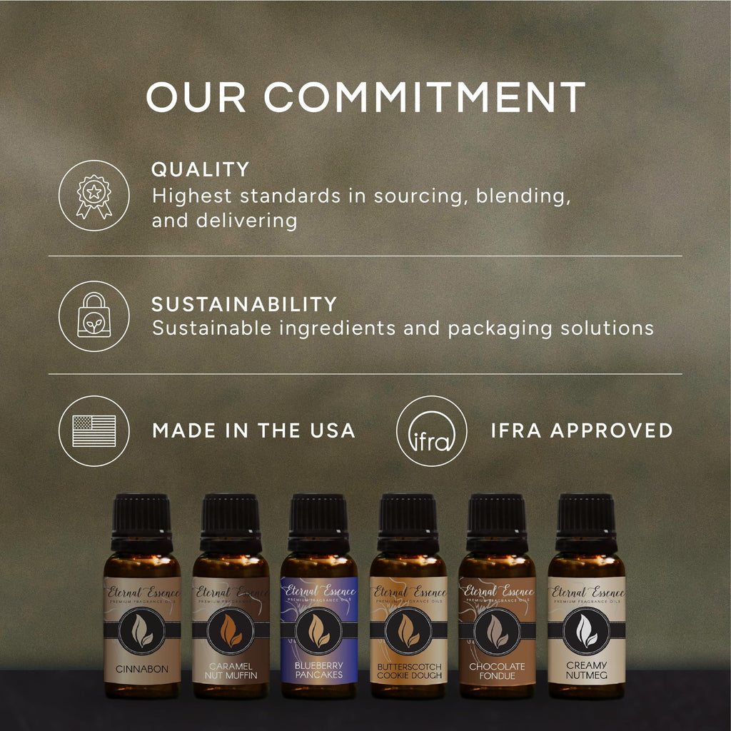 Eternal Essence Oils Guy's Night Out Set of 6 Premium Fragrance Oils - Includes Including Happy Men, Blue Sage, White Sand, Warm Rustic Woods, Musk, and White Musk Scented Oils - 10ML