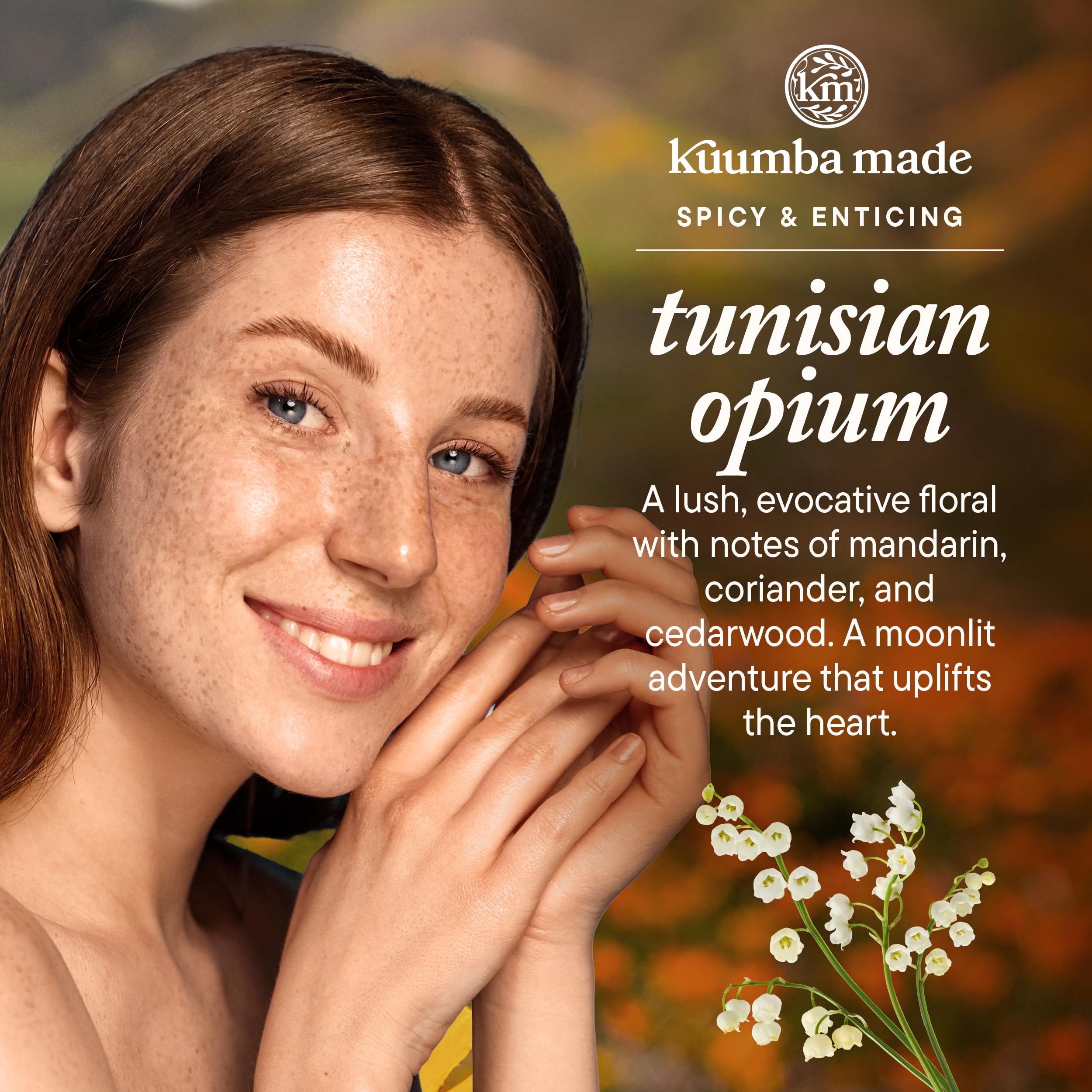 Kuumba Made Tunisian Opium Fragrance Oil, Long-Lasting Scented Oil Perfume Roller, Vegan, Alcohol-Free, 0.15 Fl Oz